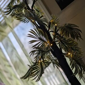 Decorative Palm Tree with LED Lights